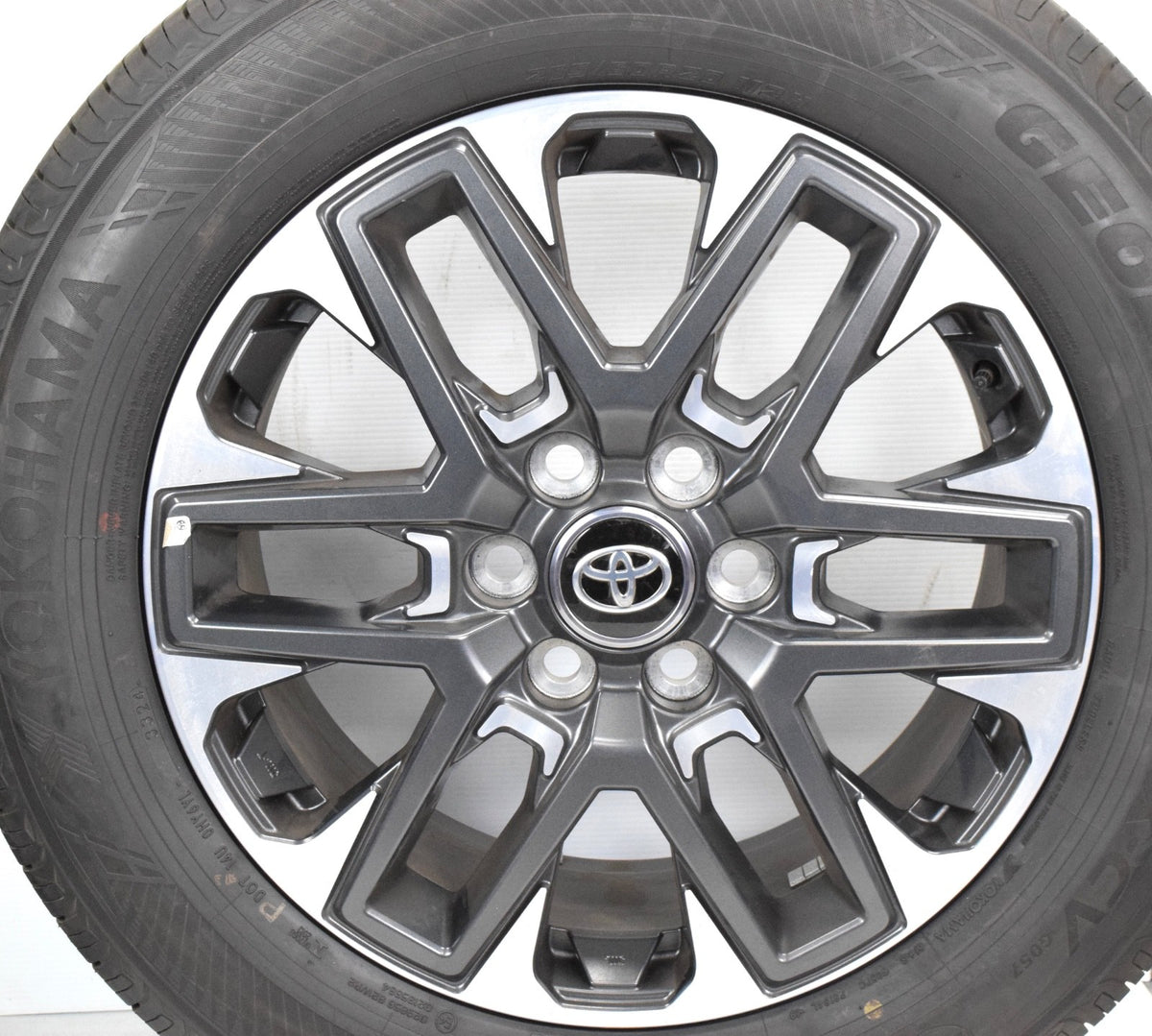 20" Tundra Platinum Toyota Sequoia OEM Machined Wheels Tires Limited 265/60R20 Y