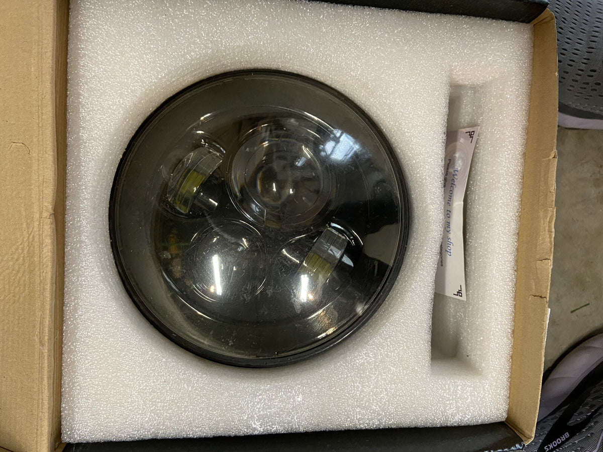 7 Inch  Jeep Halo Headlights With DRL For 1997+ Jeep Wrangler