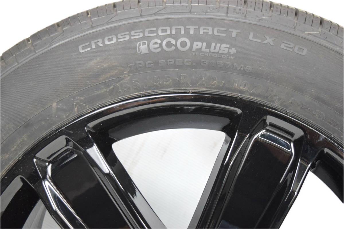 20" Chevrolet Traverse Enclave GMC Acadia Gloss Black OEM Wheels Rims Tires 2025