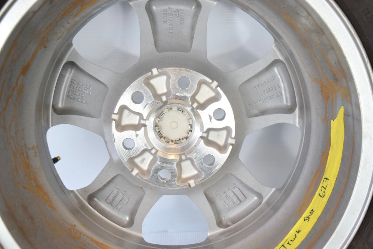 18" RAM OEM 1500 Silver Wheels Rims Tires Goodyear 275/65R18 TPMS