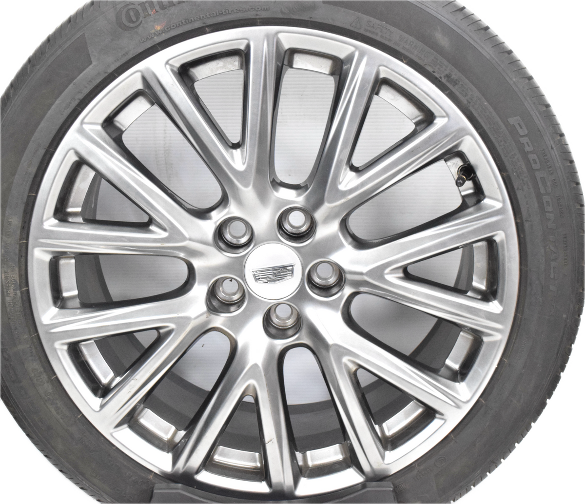 20" Cadillac XT4 Factory OEM Gloss Black Wheels Rims Tires Factory 84006614