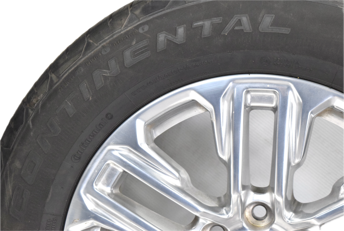 20" GMC Sierra Yukon Denali Polished Chevy Silverado OEM Wheel Rim Tire SINGLE