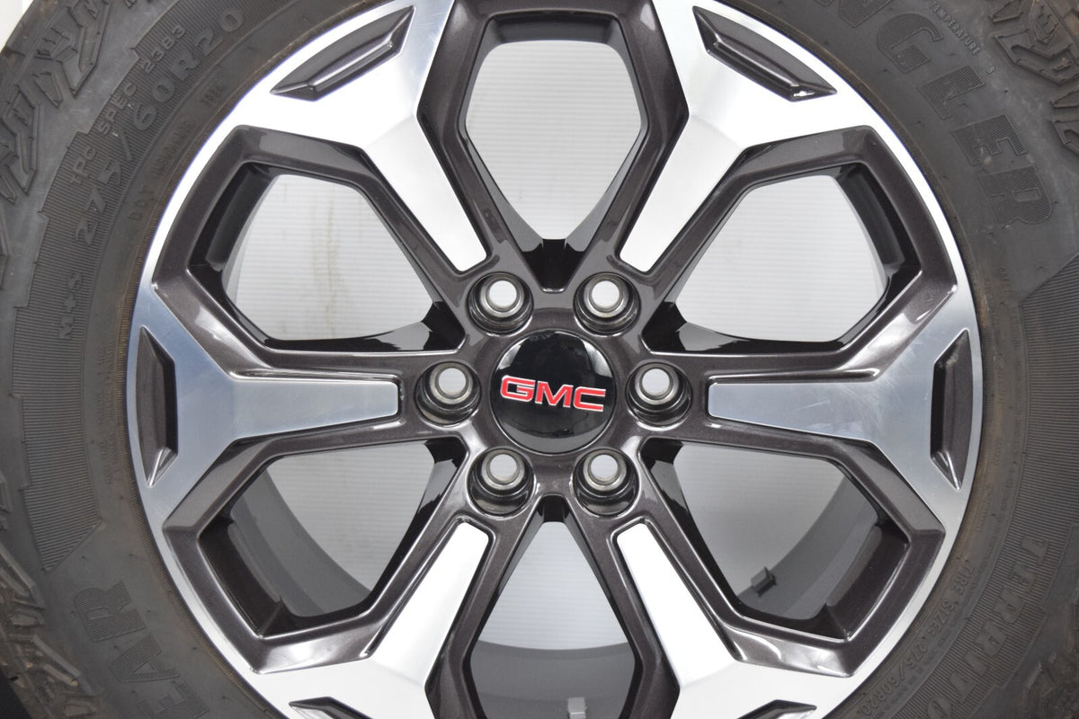 20" GMC Sierra Yukon 2025 AT4 Chevy Silverado OEM wheels rims tires