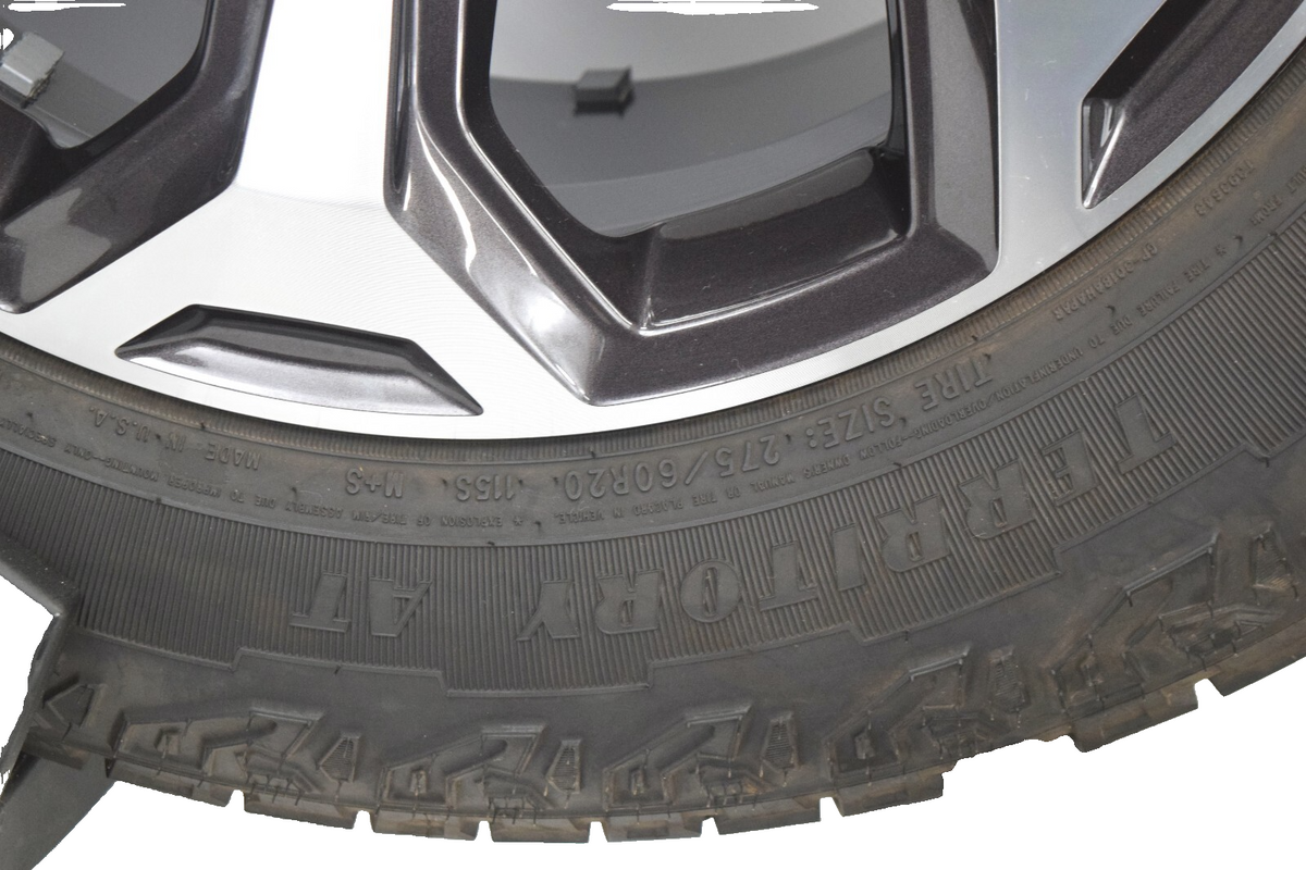 20" GMC Sierra Yukon 2025 AT4 Chevy Silverado OEM wheels rims tires