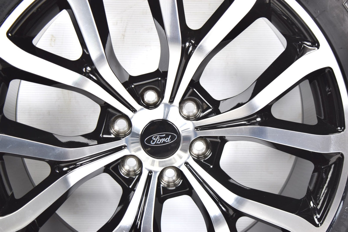 22" Ford F150 Replica Black Machined Expedition Wheels Rims Tire F150 RT