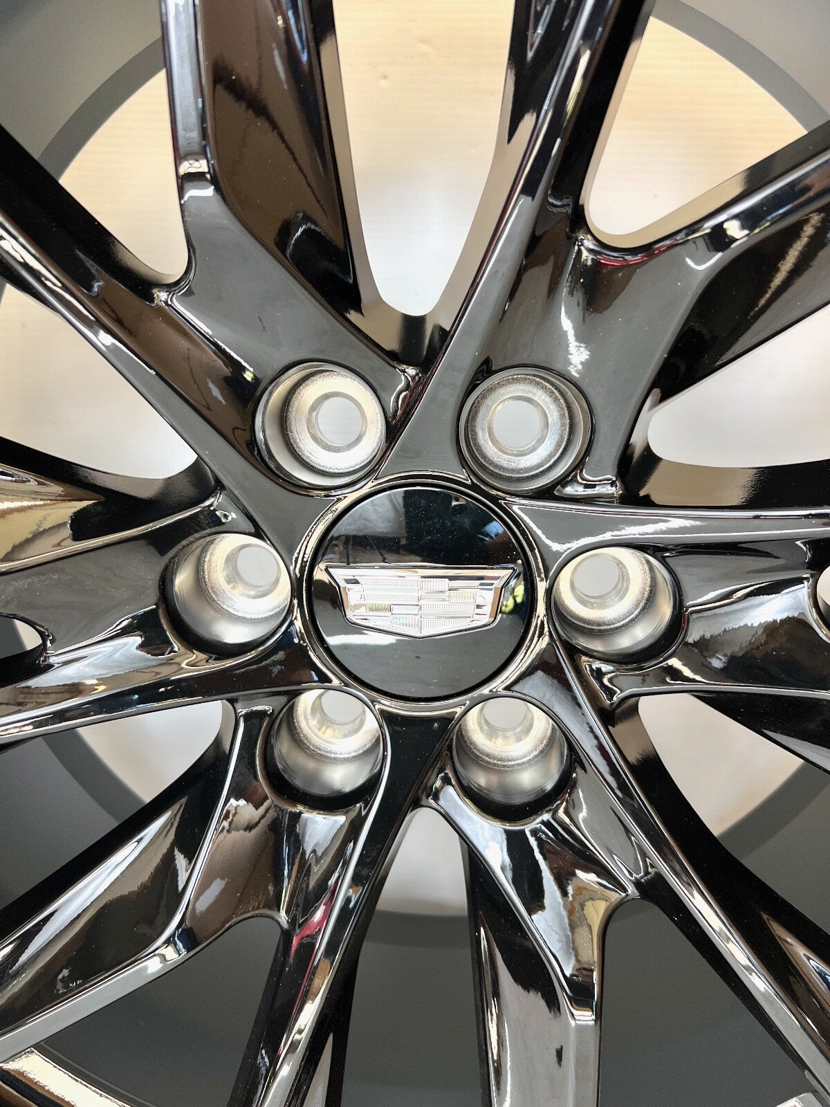 22" NEW CADILLAC ESCALADE Glossy BLACK ONYX REPLICA Wheels Rims Tires