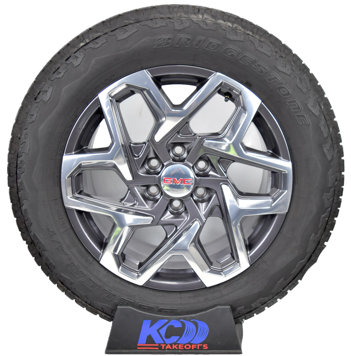 20" GMC Sierra Yukon At4 Grey Machined  OEM Wheels Rims Tires 2026