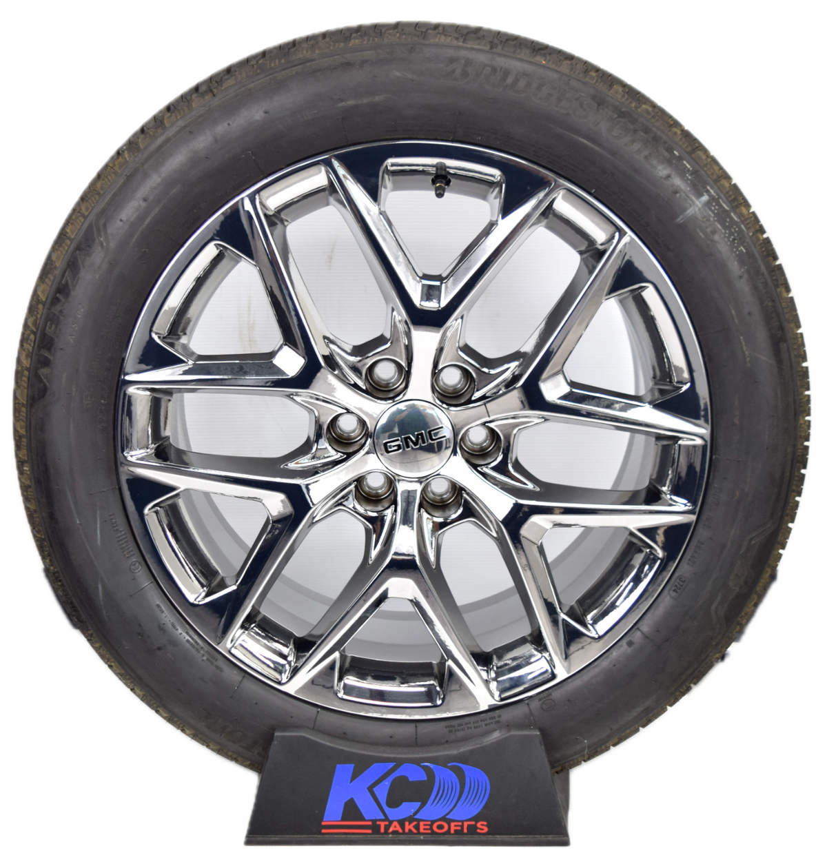 22" GMC Sierra Yukon Factory OEM Chrome  Snowflake Wheels Rims Tires 2025