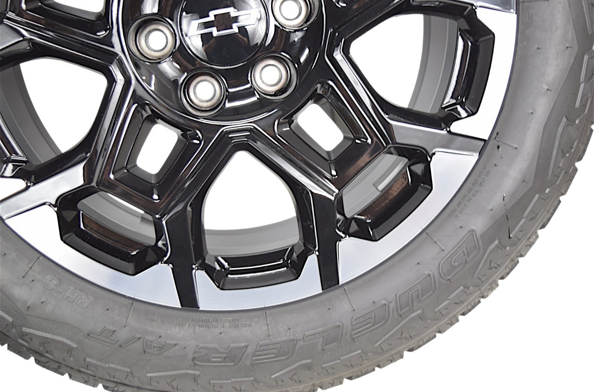 20” Chevy Colorado Black Machined Factory OEM Wheels Rims Tires 2023-2027