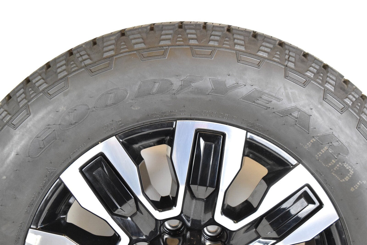 20" GMC Sierra DENALI ULTIMATE BLACK INSERT 2500 3500 OEM wheels rims tires 2025