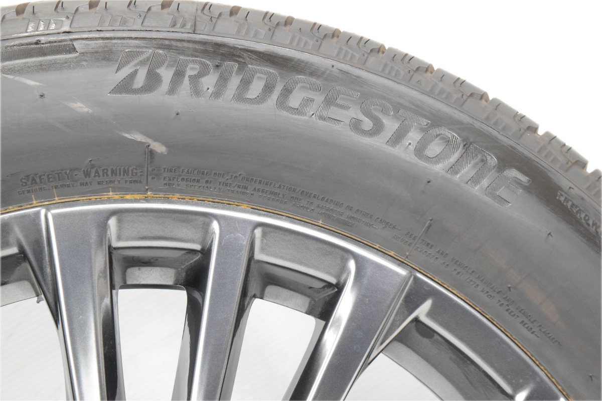 22" NEW CADILLAC ESCALADE V Glossy Grey OEM Takeoffs Wheels Rims Tires 2025