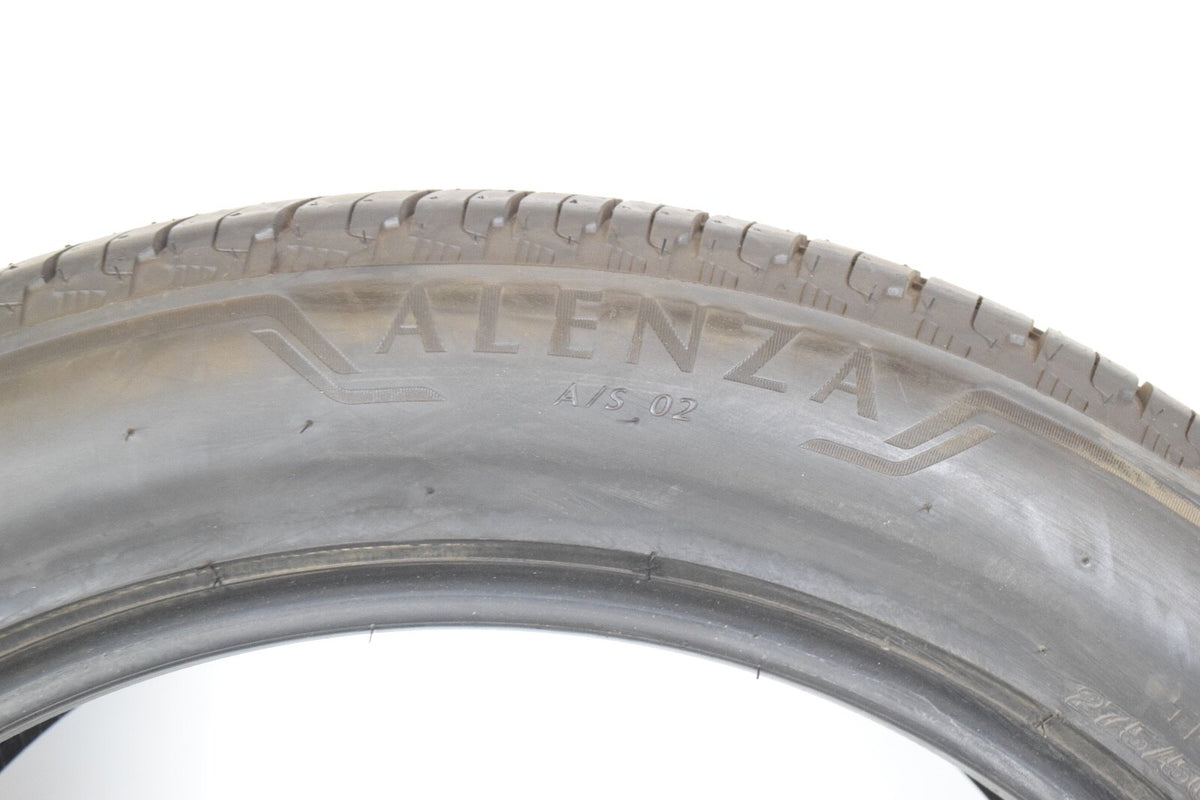22" 4 bridgestone Alenza A/S 02 275/50R22 111H A/S All Season TAKEOFF TIRES