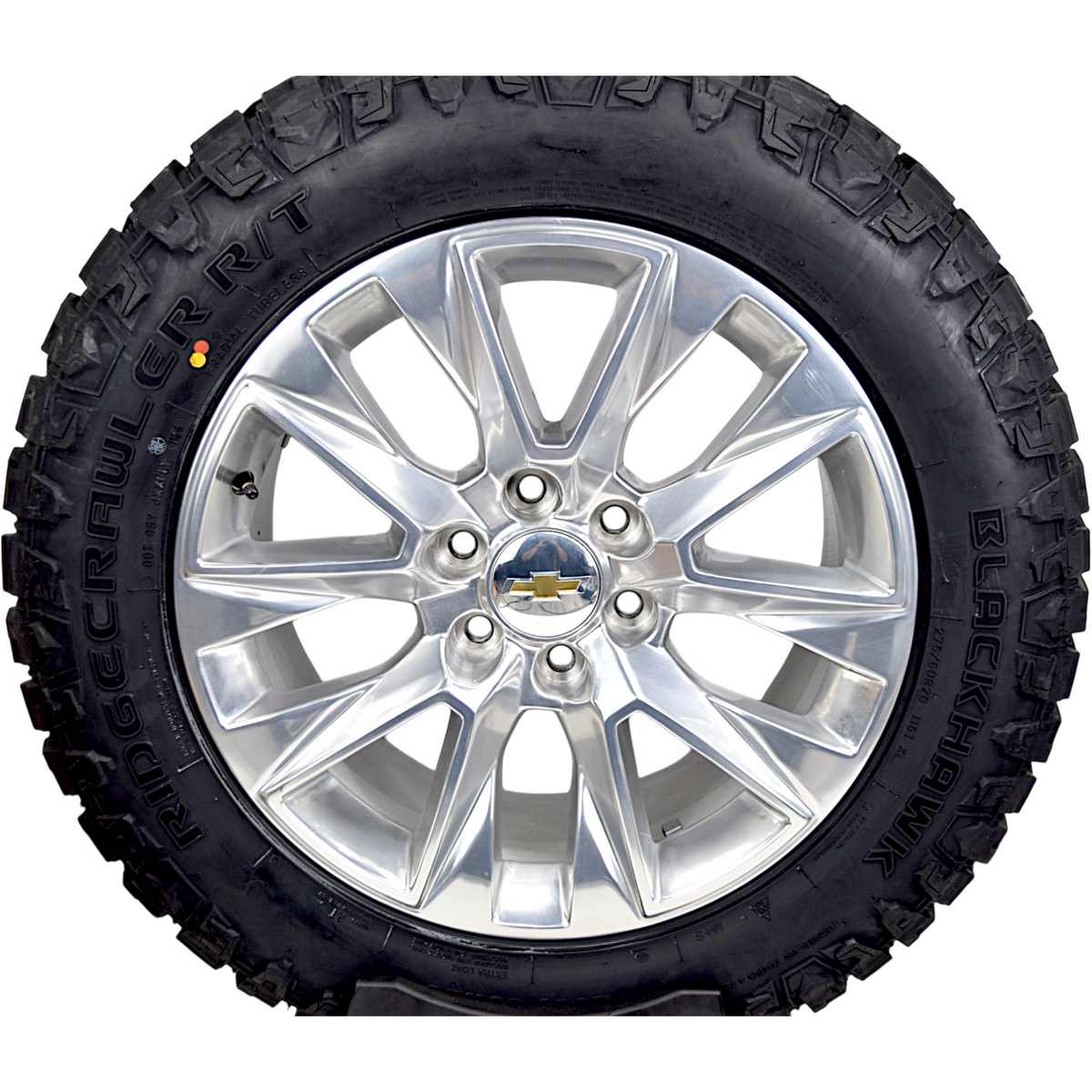 20" OEM Chevy Silverado Tahoe LTZ 5920 Polished Wheels Rims Tires Yukon Set 4 RT