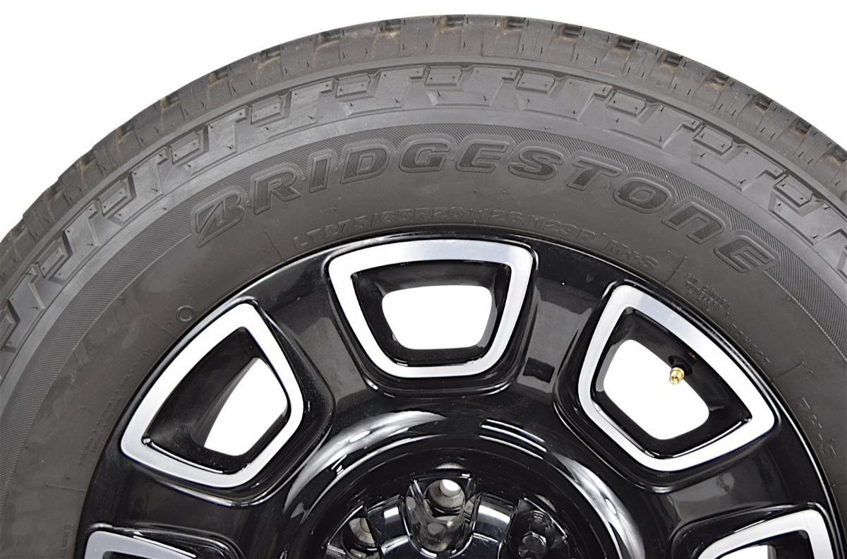 20" OEM Ford Super Duty F250 F350 Platnium Black Wheels Tires 8x170 LT275/65R20