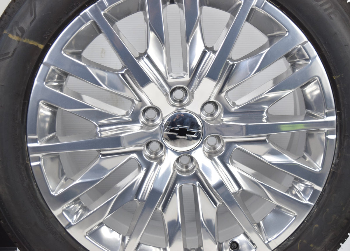 22" Chevy Silverado Tahoe Factory OEM Chrome  Denali Wheels Rims Tires 2025