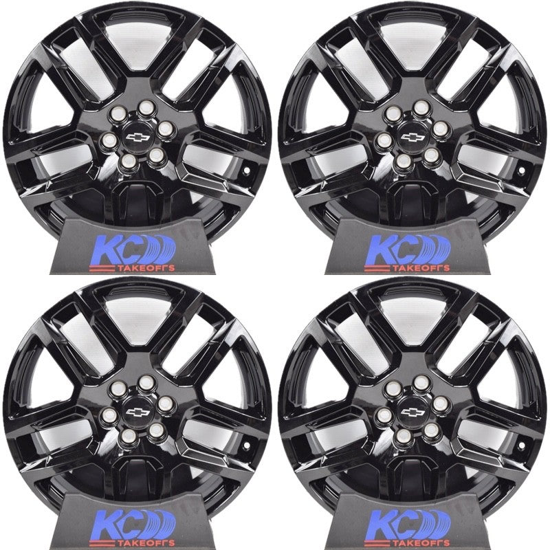 20" Chevrolet  Traverse Enclave GMC Acadia Gloss Black OEM Wheels Rims