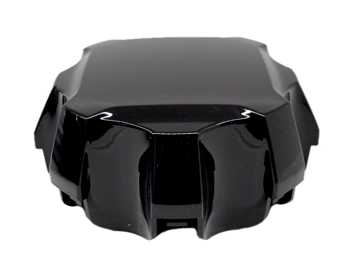 4 New Blank Chevy Silverado GMC Sierra 2500 3500 Center Caps Black