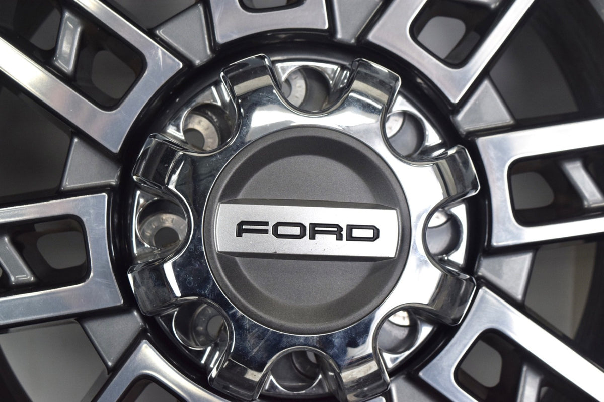 20" F250 F350 Super Duty limited Platnium OEM Polished Gray  rims wheels tires