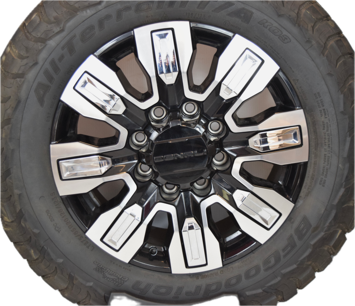 20" GMC Sierra DENALI ULTIMATE 2500 3500 OEM wheels rims tires BFG Tires