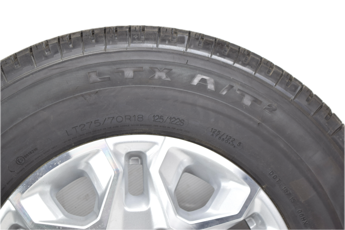 18" Chevy Silverado 2500 3500 OEM 5959 wheels rims MICHELIN LTX A/T2 NEW