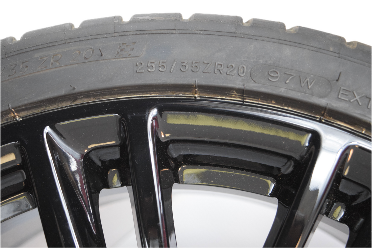 4 NEW 20" OEM Black Cadillac CT5 Wheels Rims tires 4843