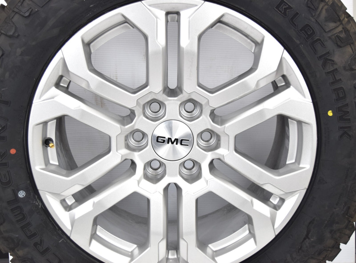 20" NEW GMC Sierra Yukon Silver OEM wheels rims tires 275/60R20