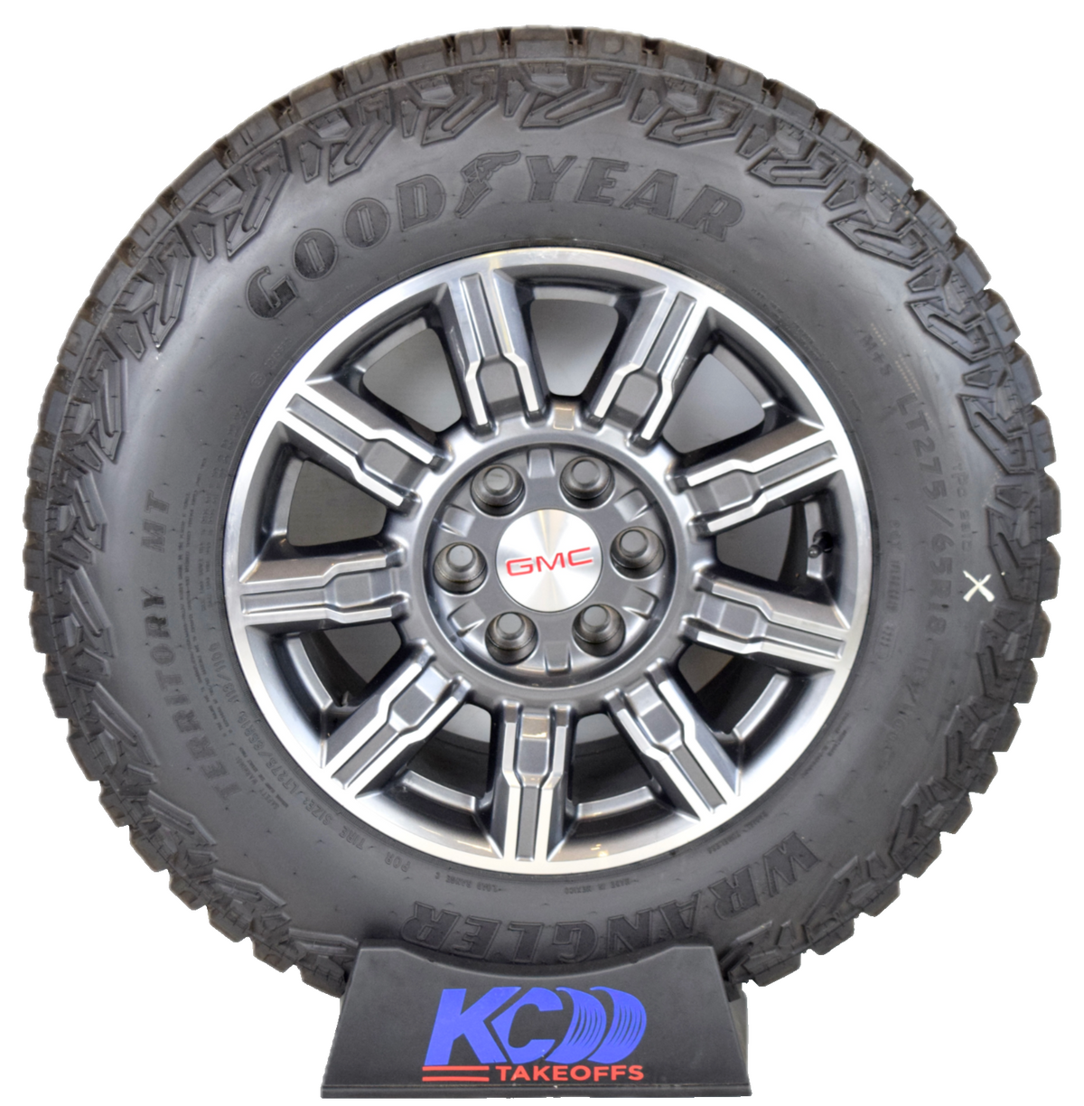 18" GMC Sierra AT4X Chevy Silverado OEM wheels rims tires NEW 2025
