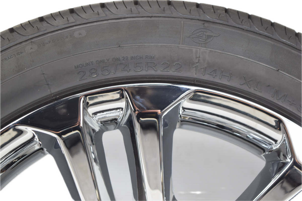 22" GMC Sierra Yukon  Factory OEM Chrome Rims Wheels Tires 84346101 AZ