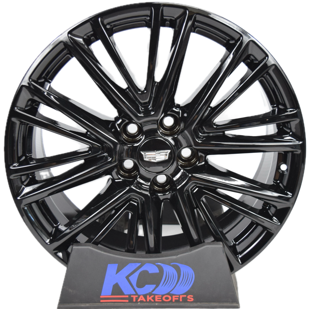 4 NEW 20" OEM Black Cadillac CT5 Wheels Rims 4843