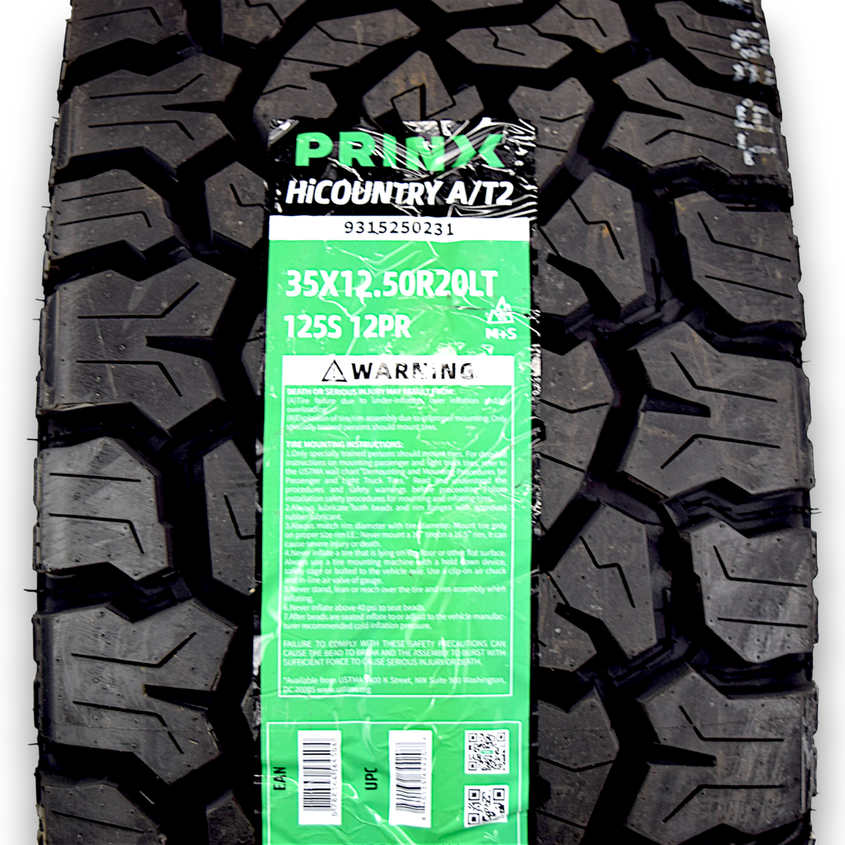 20" Black Jeep Wrangler High Altitude OEM Wheels Rims Tires Set of 5 35"