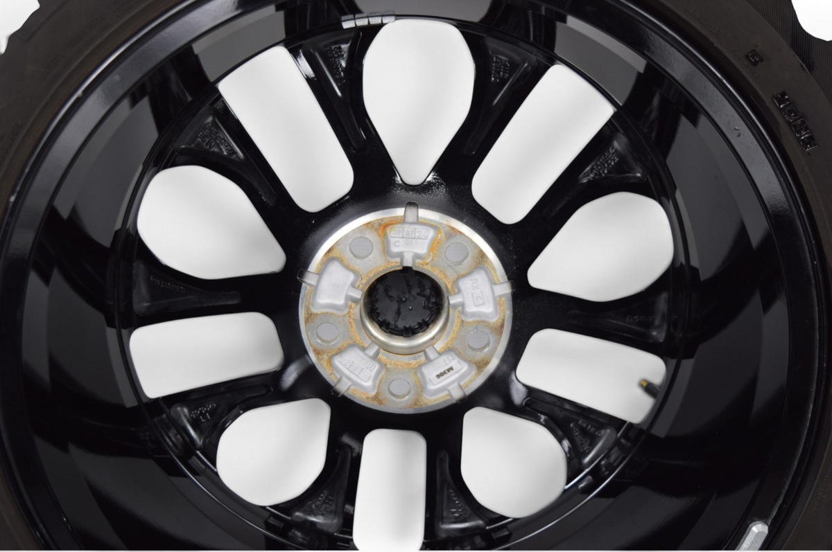 20" Black Jeep Wrangler High Altitude OEM Wheels Rims Tires Set of 5 35"