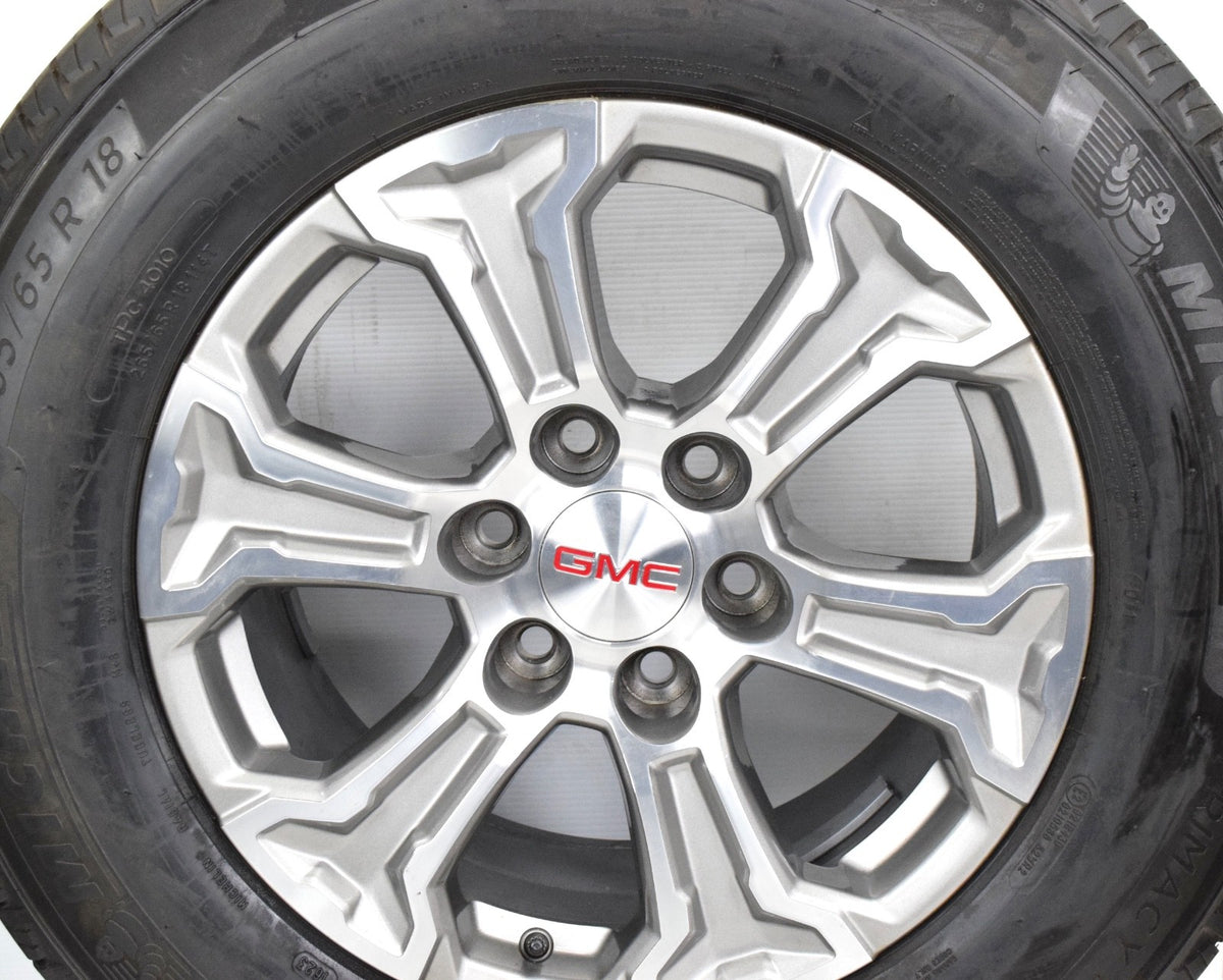 18" GMC Sierra Yukon Denali Silver OEM Takeoffs wheels rims tires NEW 2025