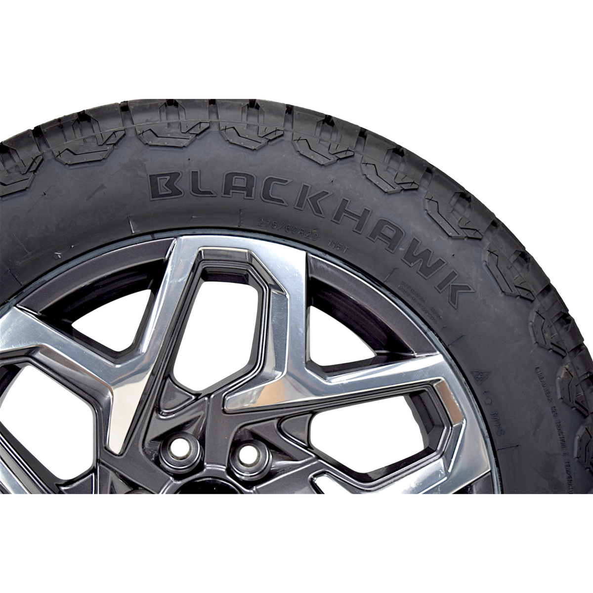 20" Chevy Silverado Tahoe At4 Grey Machined OEM Wheels Rims Tires 275/60R20 A/T