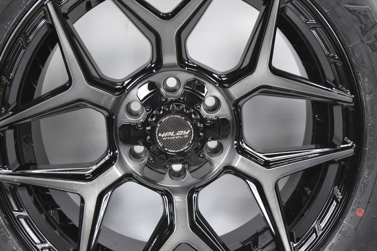 20" Chevy Silverado GMC Sierra Ram 1500 Ford 150 Tundra 6x139 6x135 wheels tires