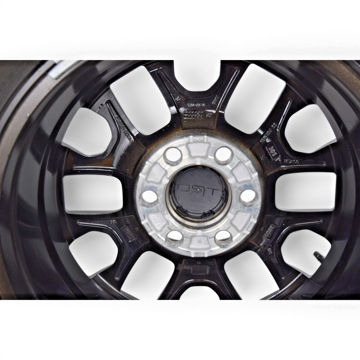 18" Toyota Tundra Sequoia 4Runner TRD OEM Black Wheels Rims Tires Falken AT