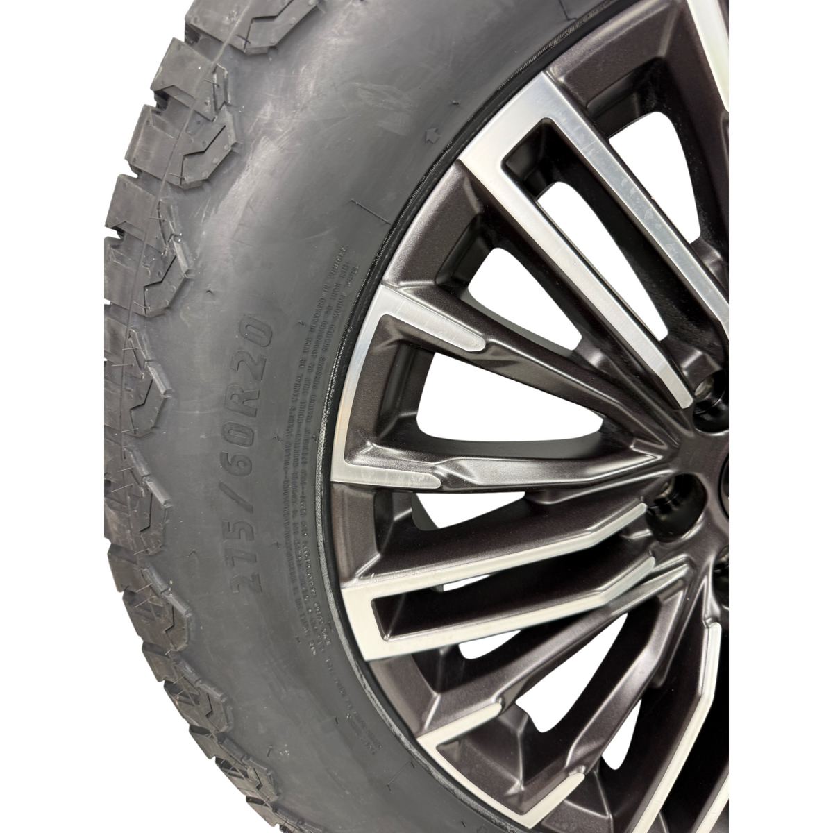 20" Chevy Silverado Tahoe OEM Machined Charcoal Takeoff Wheels Rims Tires BHK