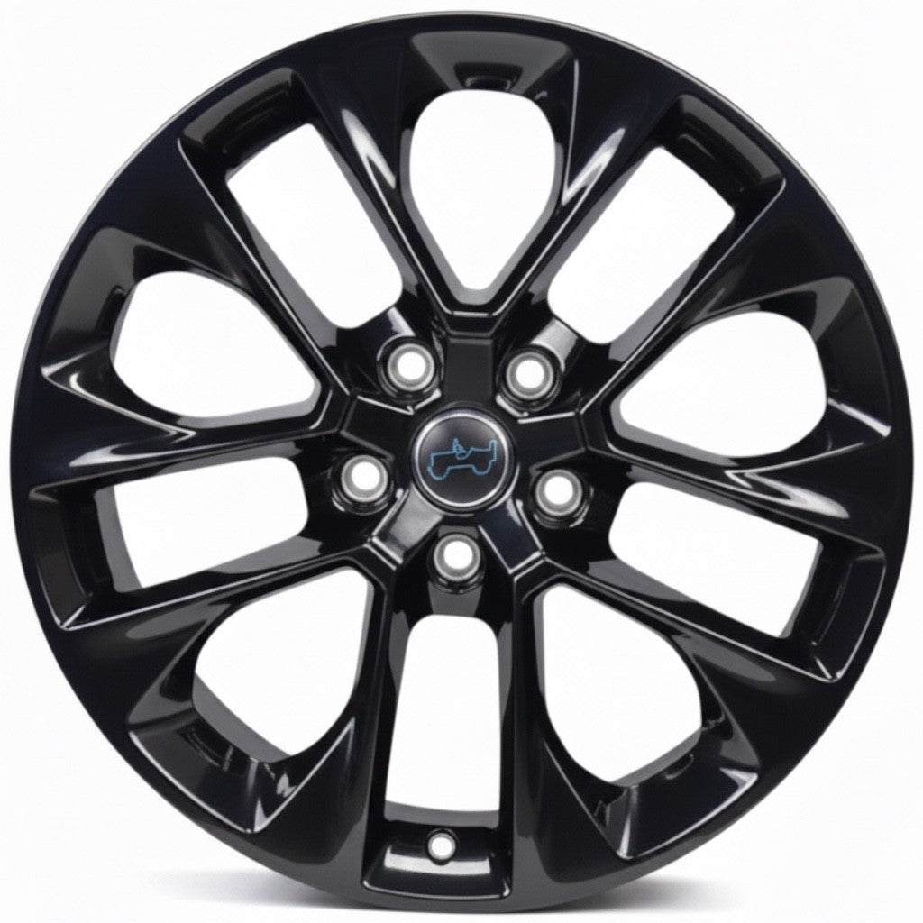 20" Black Jeep Wrangler High Altitude OEM Wheels Rims Set Of 4 96902