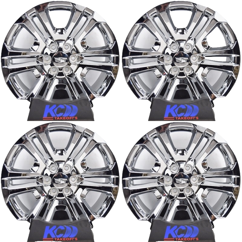 22" Cadillac Escalade Factory OEM Chrome Rims Wheels 84346101