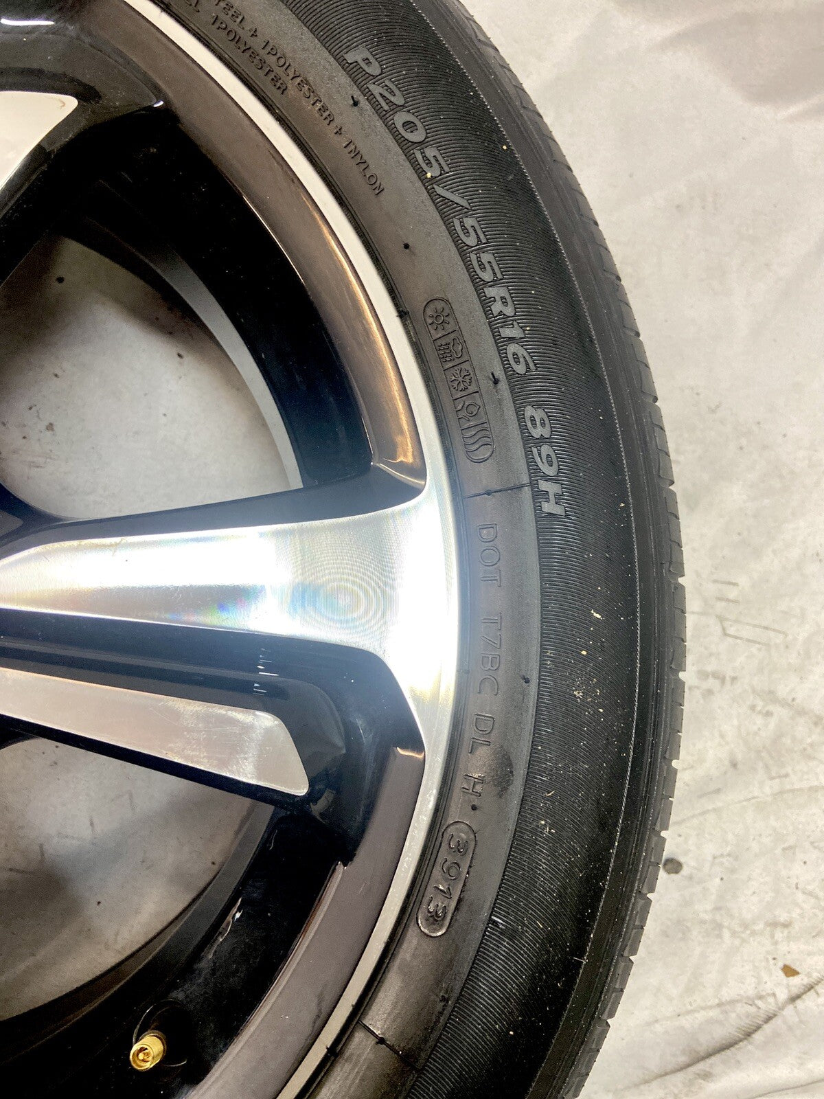 (1) 16" Honda Civic 2013 2014 2015 Factory OEM Rim Wheel Black Machined