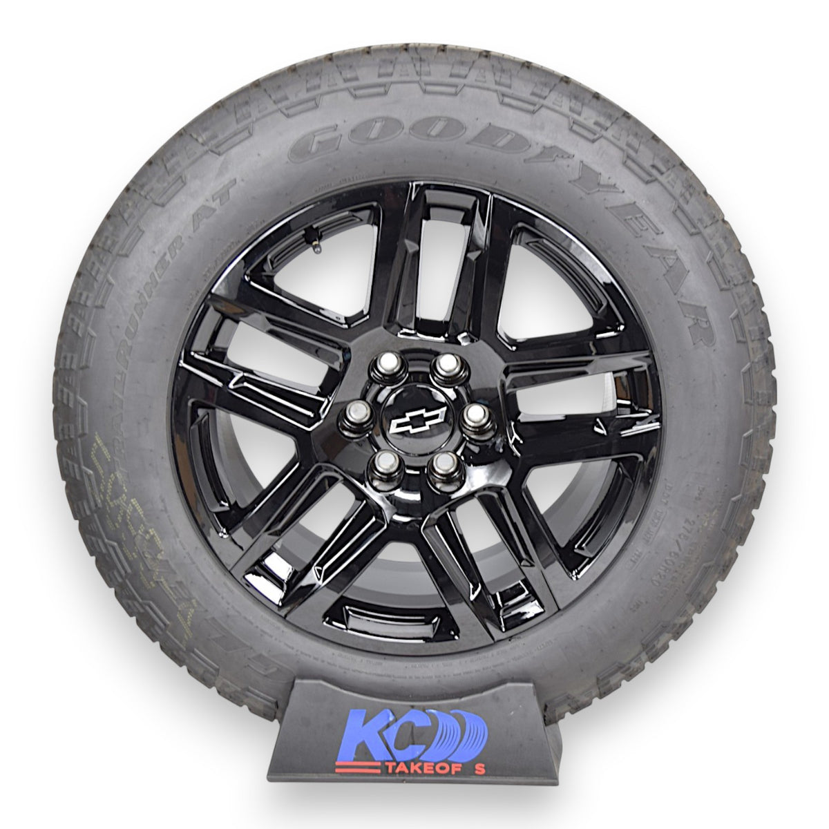 20" NEW CHEVY SILVERADO BLACK OEM TRAILBOSS WHEELS RIMS TIRES 2026
