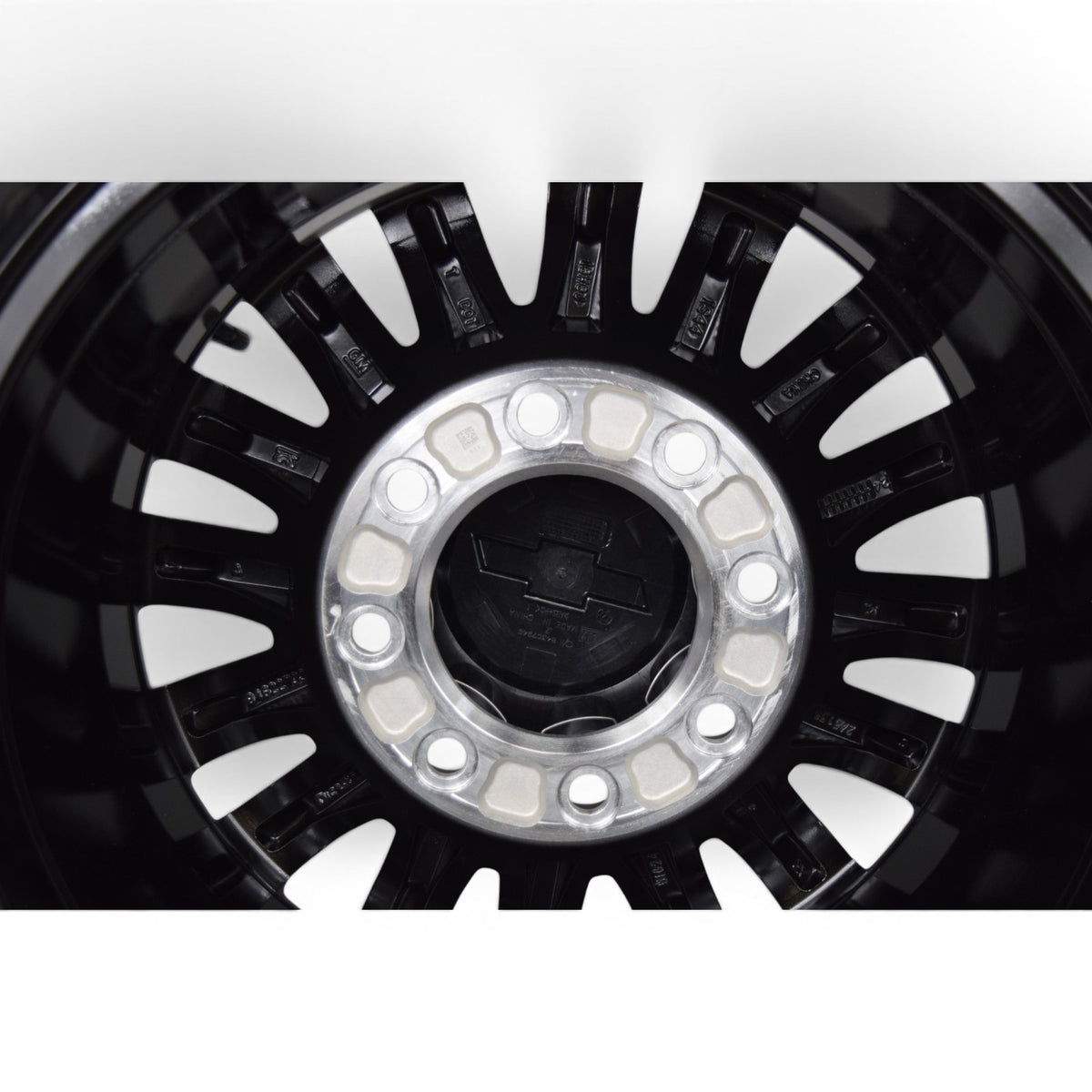 4 NEW 18” OEM ALASKAN Gloss Black Wheels Rims Chevy Silverado 2500 3500 GDY Kev