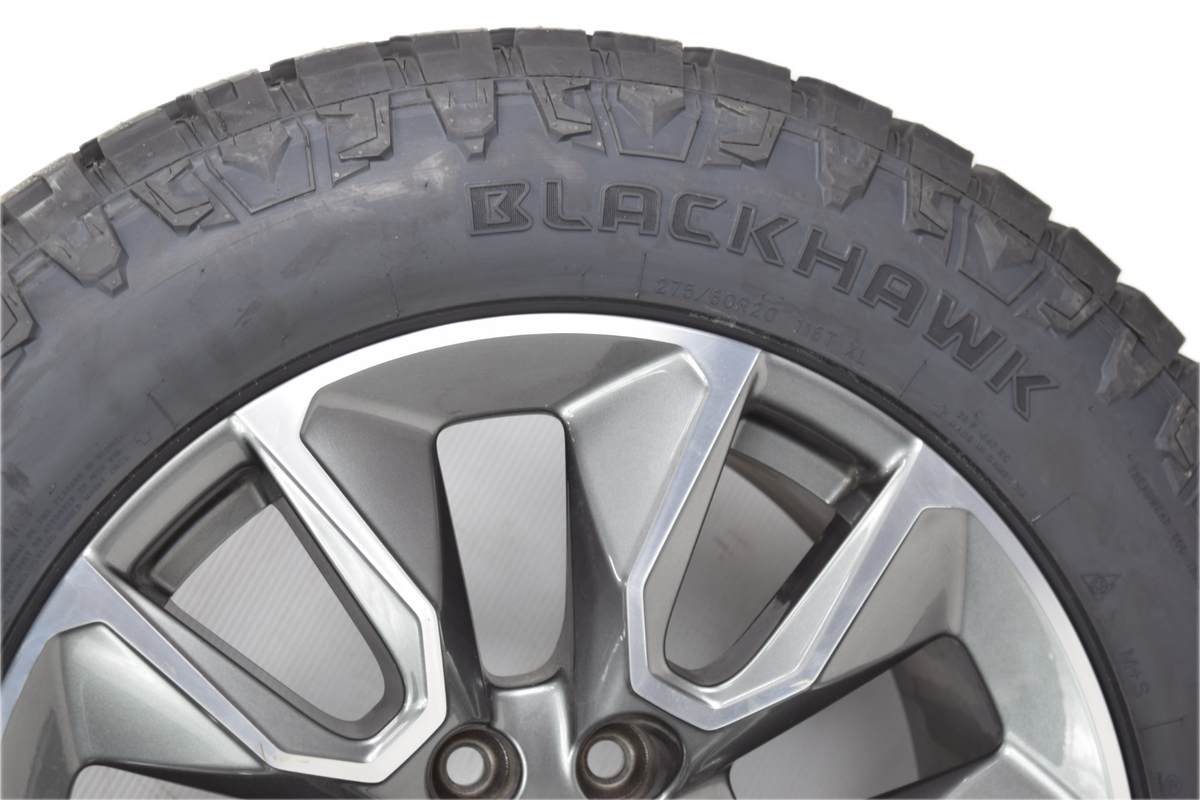 20" Chevy Silverado Tahoe Gunmetal RST  OEM wheels rims tire Blackhawk R/T