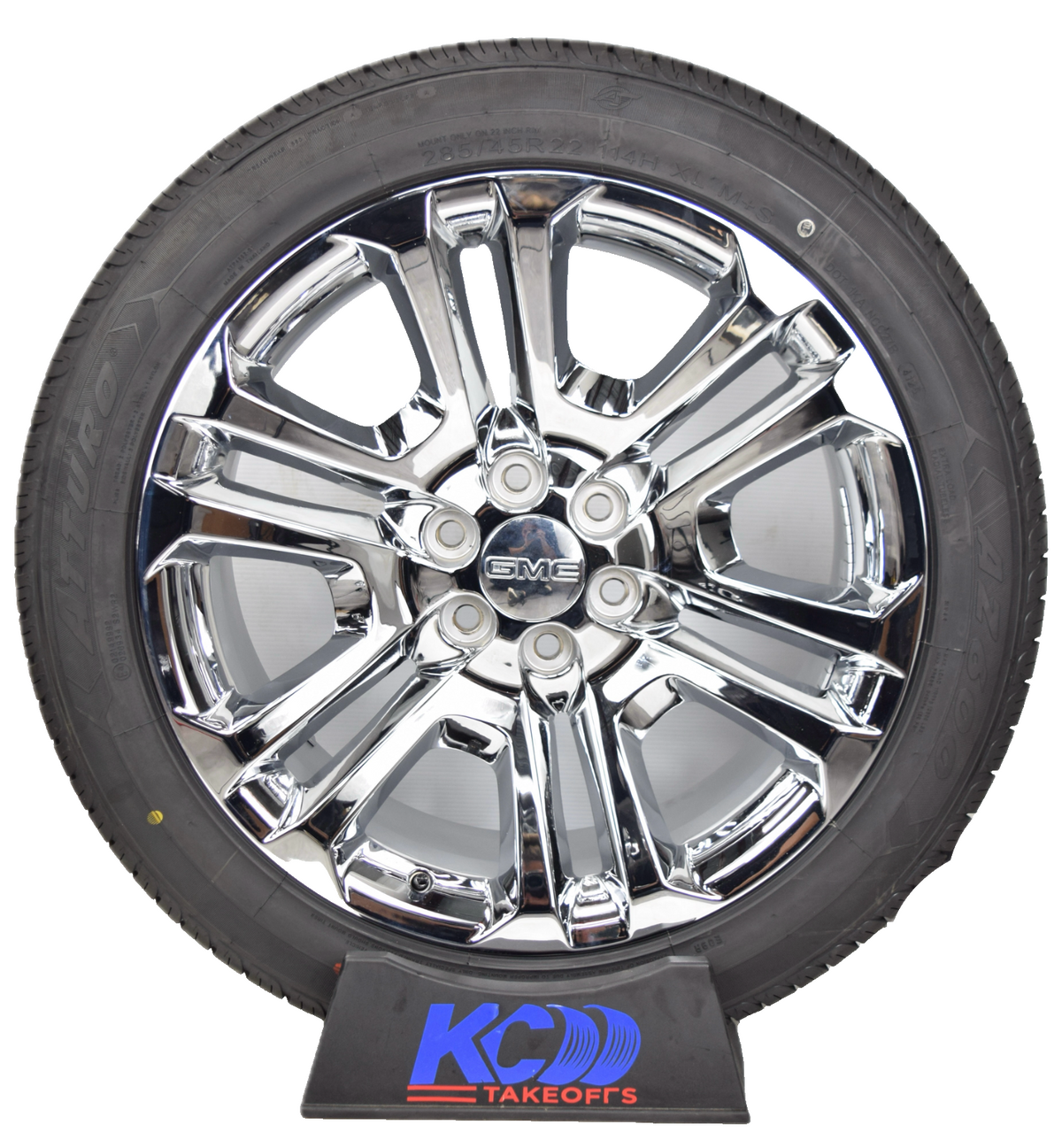 22" GMC Sierra Yukon  Factory OEM Chrome Rims Wheels Tires 84346101 AZ
