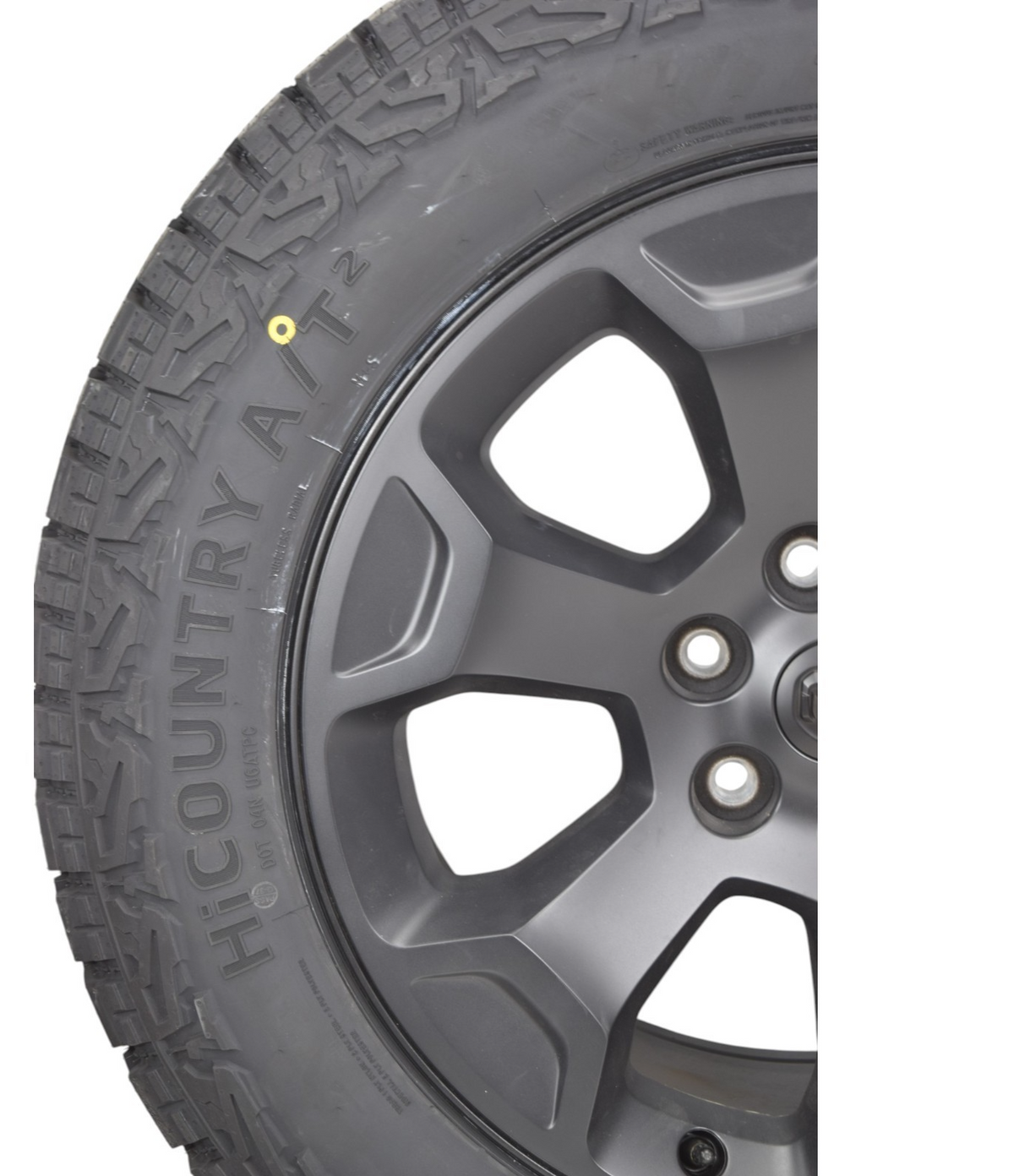 20" OEM Dodge Ram 1500 Laramie Black Clad Wheels Rims Tires 275/60R20 Set of 4 P