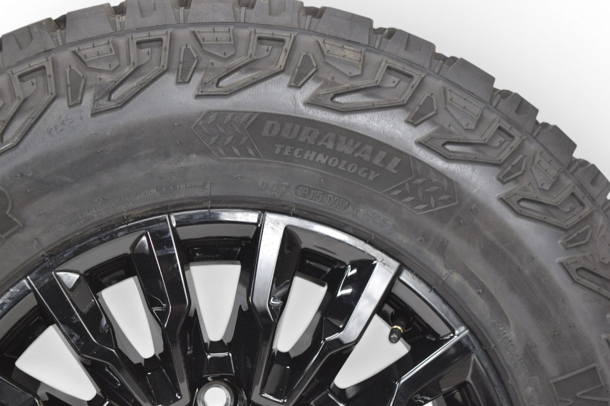 4 NEW 18” OEM ALASKAN Gloss Black Wheels Rims Chevy Silverado 2500 3500 GDY Kev