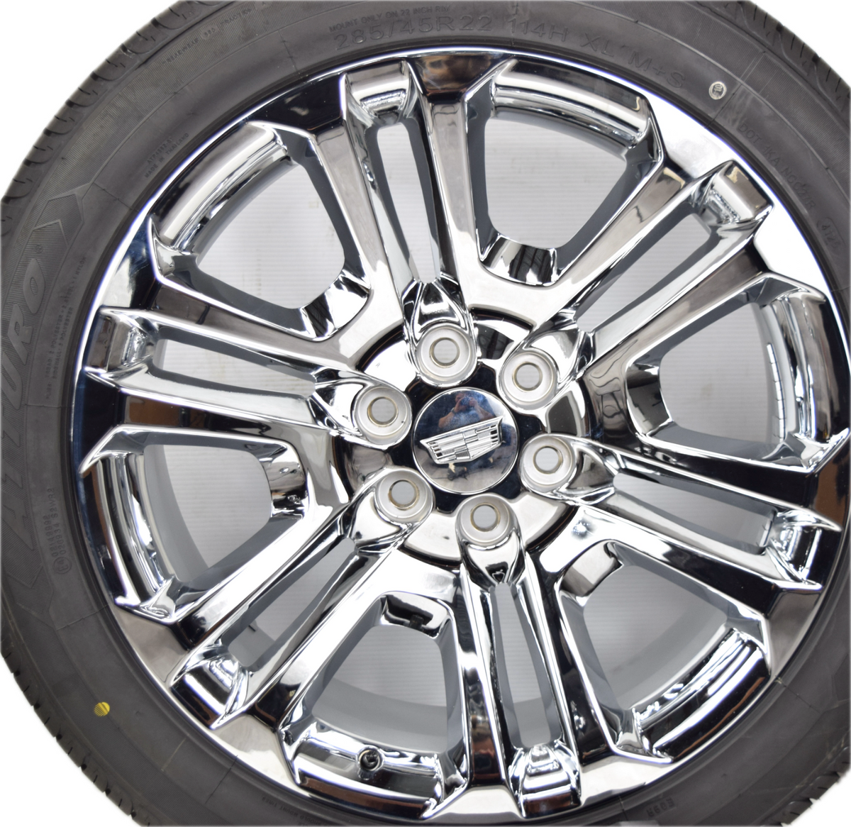 22" Cadillac Escalade  OEM Chrome Rims Wheels Tires 84346101 AZ
