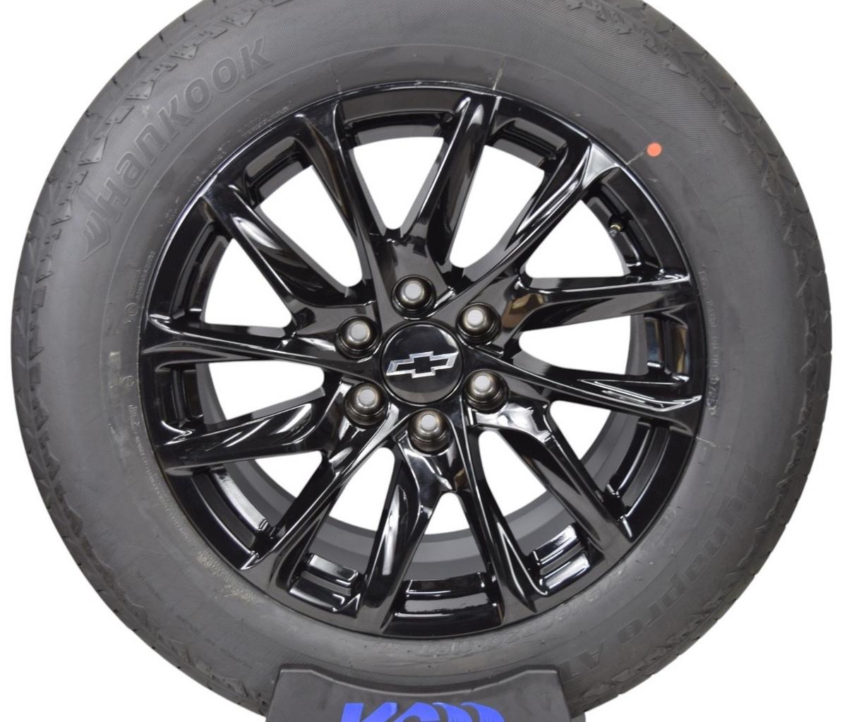 20" Chevy Silverado Tahoe Replica Wheels & Hankook Tires Gloss Black 6x139.7