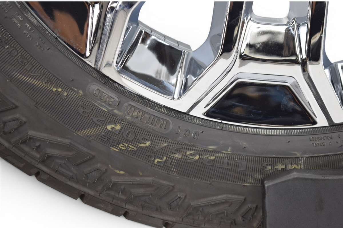 4 NEW 22” REPLICA Chrome Chevy Silverado 2500 3500 Wheels Rims Tires GDY