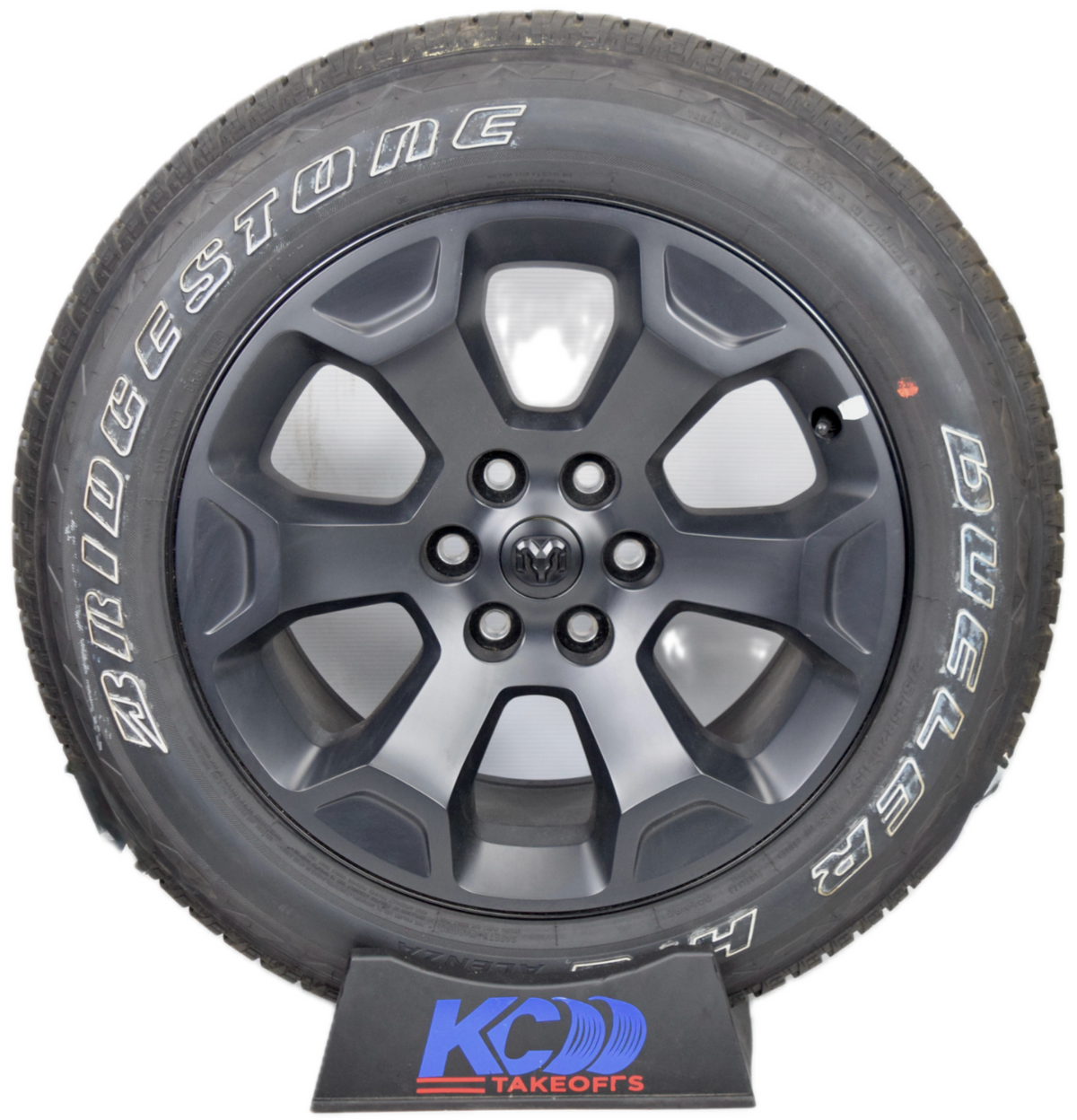 20" Dodge Ram 1500 Laramie Matte Black Factory OEM Wheels Rims Tires 275/55R20 S