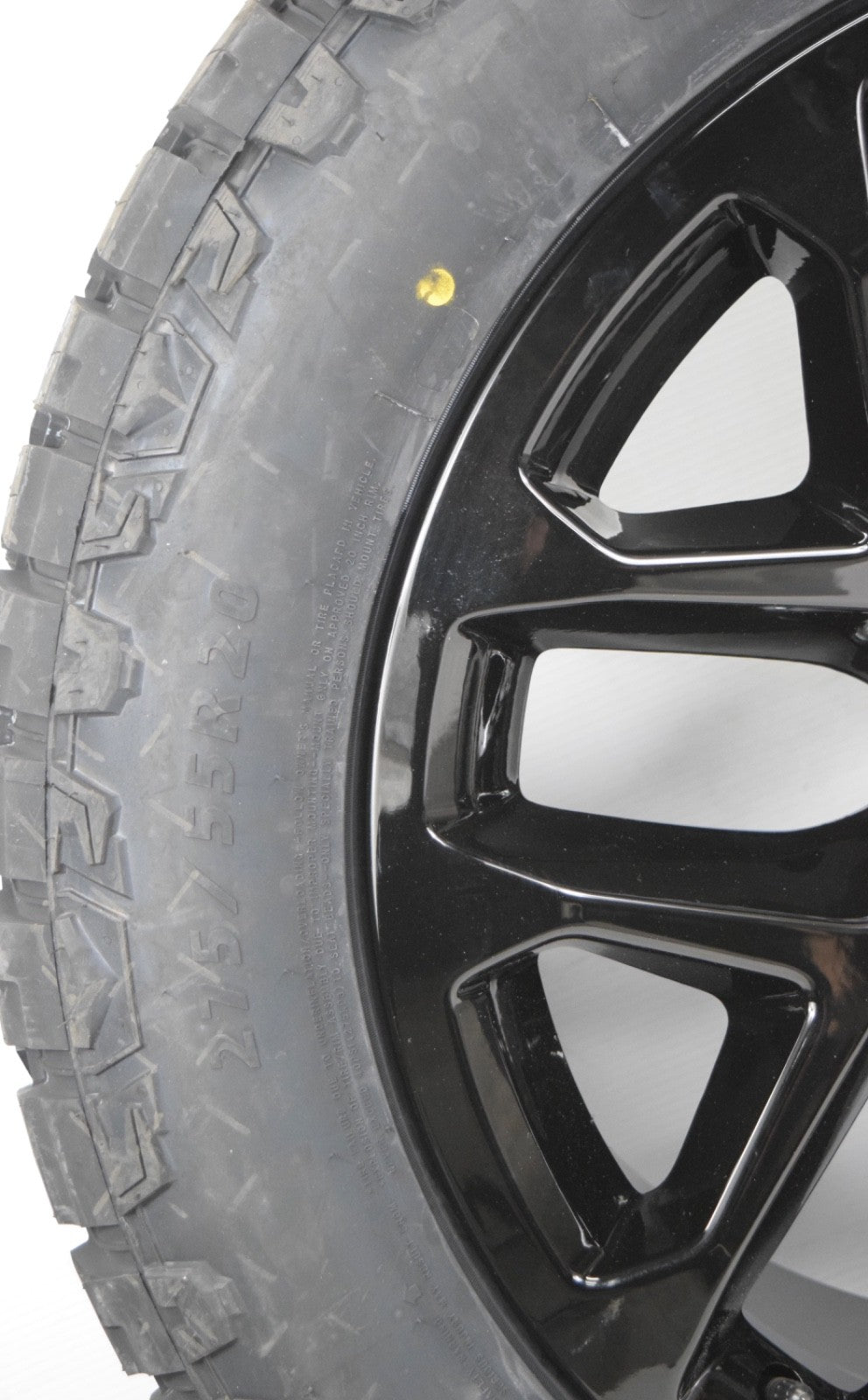 20" Chevy Silverado Tahoe Replica Gloss Black Snowflake Wheels Rims Tires R/T